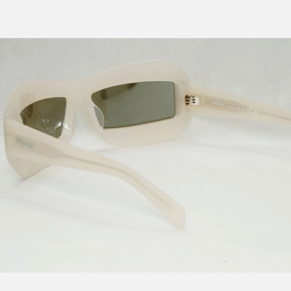 Prada Silver Mirror Wrap Womens Sunglasses - Picture 7 of 8
